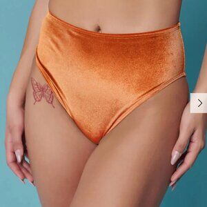 EUC Hot Cakes Pole Bottoms - Brown Orange, Size XS/S